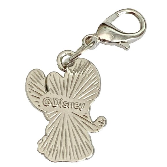 Vintage Disney Lilo & Stitch Angel Clip On Charm Purse Bag Zipper Pull Signed - Picture 3 of 10